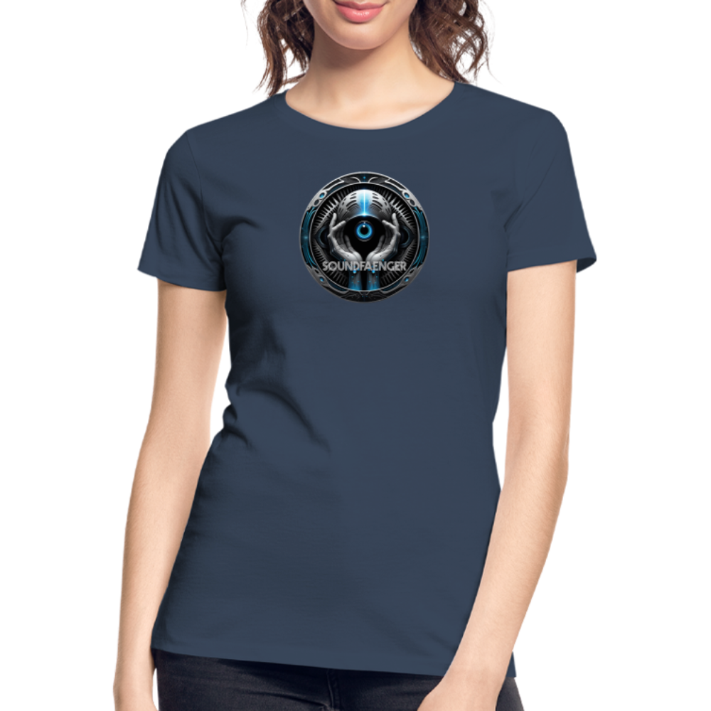 SOUNDFAENGER DIGITAL EYE 1 T-Shirt Women black, white, blue, red - Navy