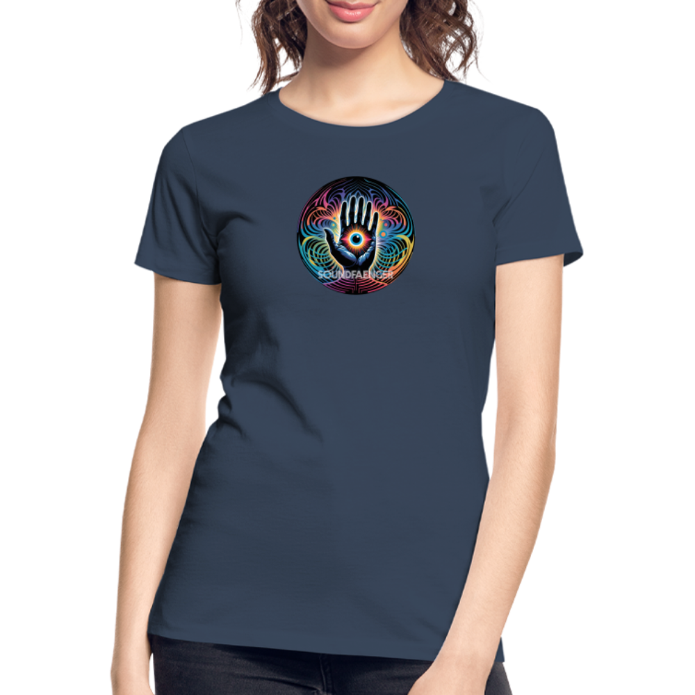 SOUNDFAENGER MAGIC EYE 3 T-Shirt Women black, white, blue, red - Navy