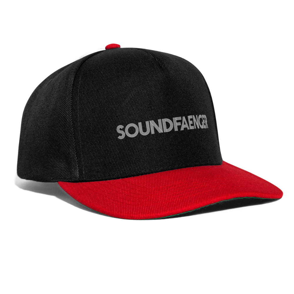 SOUNDFAENGER Snapcap - Schwarz/Rot